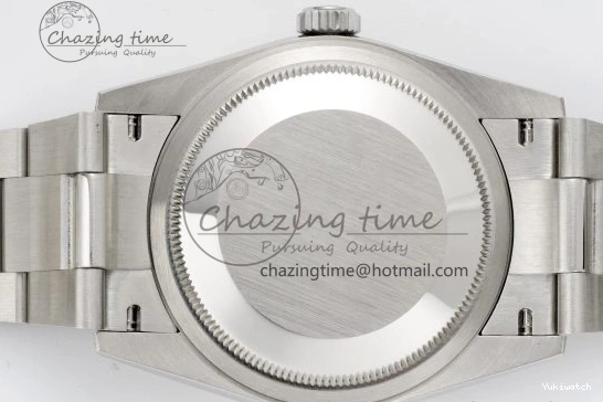 Steel Oyster DateJust 36 Textured Dial V2 on 904L JDF Blue VR3235 SS Bracelet 0228